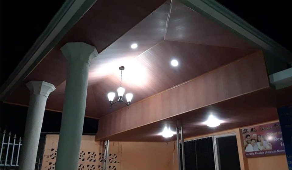 Instalación Cielo PVC Starling Constructions Nicaragua